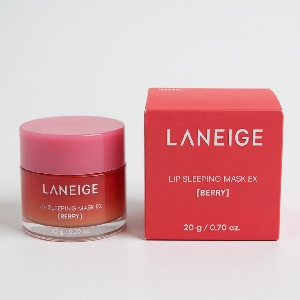 LANEIGE lip Sleeping Mask – Intense Hydration Lip Treatment with Vitamin C Berry